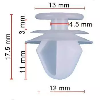 Клипса крепежная AVERS