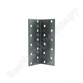 Крепежный равносторонний уголок акслен kur 40х40х100х2 мм 00-00000278