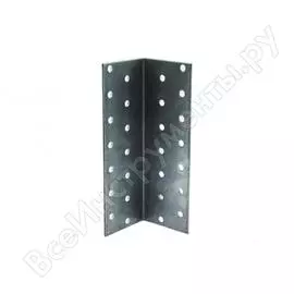 Крепежный равносторонний уголок акслен kur 50х50х140х2 мм 00-00000598