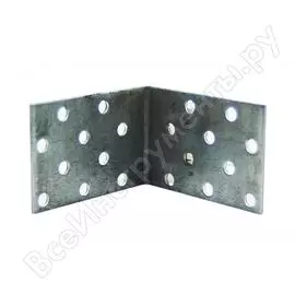 Крепежный равносторонний уголок акслен kur 60х60х40х2 мм 00-00000220