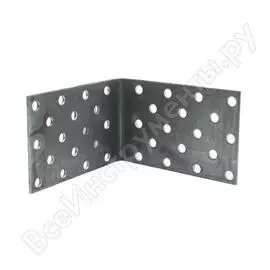 Крепежный равносторонний уголок акслен kur 80х80х50х2 мм 00-00000222