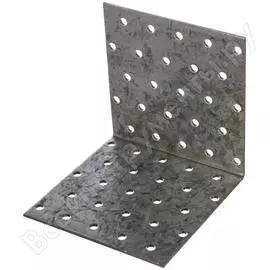 Крепежный угол зубр мастер равносторонний, 100х100х100 мм, 20 шт. 310205-100-100