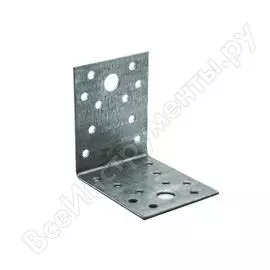 Крепежный уголок акслен ku 90х90х65х2 мм 00-00000199