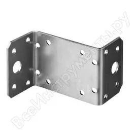 Крепежный z-образный уголок зубр 90х105х55 х2мм 25шт 310145-105