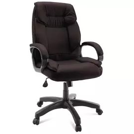 Кресло руководителя гелеос бизнес коричневый биз_корич