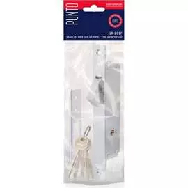 Крестообразный узкопрофильный замок врезной Punto LR-201F 44953