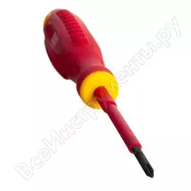 Крестовая электрозащищенная отвертка ph 0x60мм 1000в crmo npi 30071