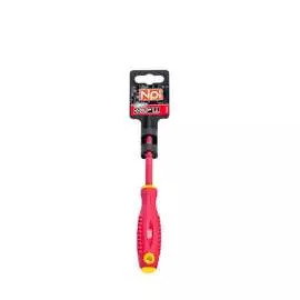 Крестовая электрозащищенная отвертка pz 1.0x80мм 1000в crmo npi 30062