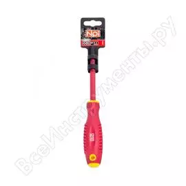 Крестовая электрозащищенная отвертка pz 2.0x100мм 1000в crmo npi 30063