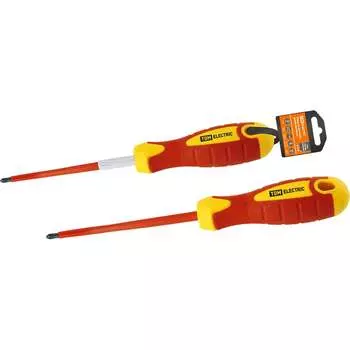 Крестовая диэлектрическая отвертка TDM ELECTRIC ЭкспертЭлектрик SQ1007-0201