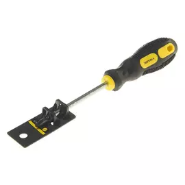 Крестовая отвертка эврика ph2х100мм ?6мм магнитная с противоскользящей ручкой er-7dh-09h