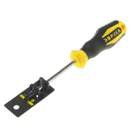 Крестовая отвертка эврика pz2х100мм 6мм магнитная с держателем er-1dz-10h