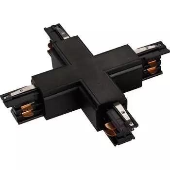 Крестовой коннектор Arlight LGD-4TR-CON-X-BK 26143