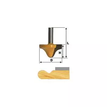 Кромочная фигурная фреза Энкор 10683