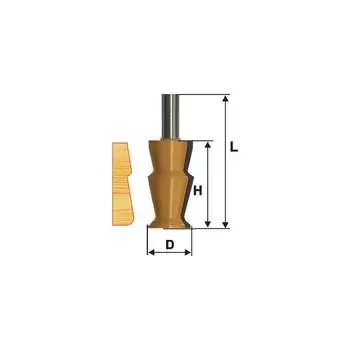 Кромочная фигурная фреза Энкор 10688