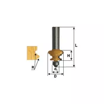 Кромочная фигурная фреза Энкор 10693