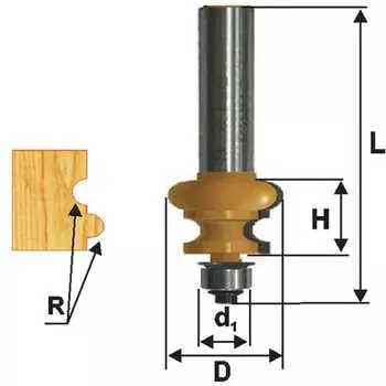 Кромочная фигурная фреза Энкор 10692
