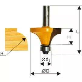 Кромочная калевочная фреза Энкор 46234