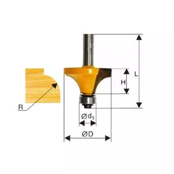 Кромочная калевочная фреза Энкор