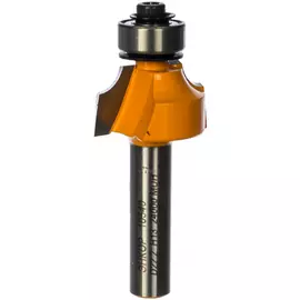 Кромочная калевочная фреза по дереву Энкор ф22.2х13, r4.8, хв.8мм 10540