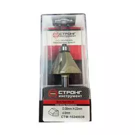 Кромочная конусная фреза по дереву Strong СТФ-10240038