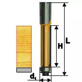 Кромочная прямая фреза Энкор 10652