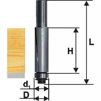 Кромочная прямая фреза по ДСП Энкор 28057