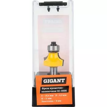 Кромочно калевочная фреза Gigant