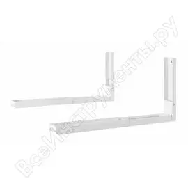Кронштейн для свч печей metaldesign md 3703 белый 11516