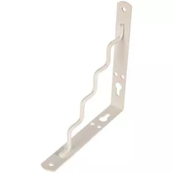 Кронштейн госкреп зигзаг удачи 150х150, цвет: белый 13-0017390