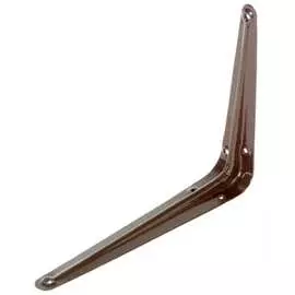 Кронштейн MFK-TORG Л 350х300 0.9мм коричн К-106 Л