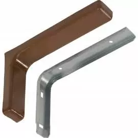 Кронштейн MFK-TORG с декоративными накладками коричневый L=120мм К-89