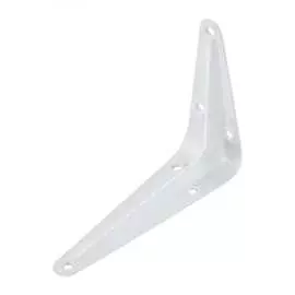 Кронштейн MFK-TORG Л 75х100 0.7мм белый К-98 Л