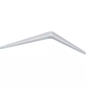 Кронштейн MFK-TORG Л 350х300 0.9мм белый К-105 Л