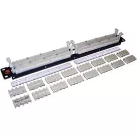 Кроссовая панель LANMASTER LAN-RS110-64FT/6