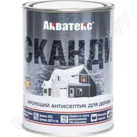 Кроющий антисептик для древесины Акватекс