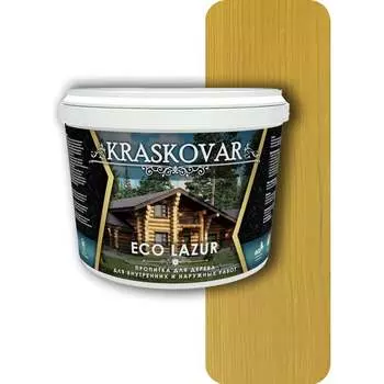 Кроющий антисептик Kraskovar Eco Lazur 1209