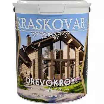 Кроющий антисептик Kraskovar Drevokroy 1087