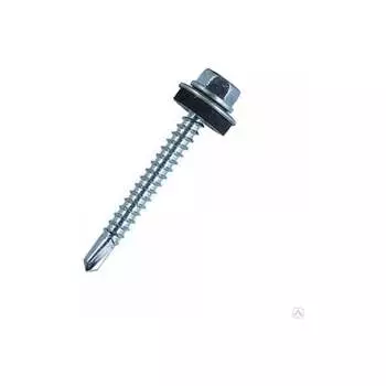 Кровельные оцинкованные саморезы ВИРТУОЗ 4,8х80 мм 80 шт 600-31495