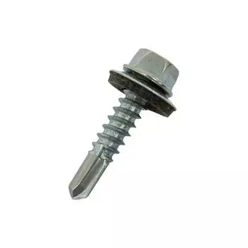 Кровельные оцинкованные саморезы ВИРТУОЗ 5,5х25 мм 25 шт 03409