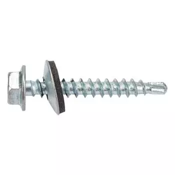 Кровельные саморезы Стройбат с буром оц., 4,8x35 (250 шт.) 287490