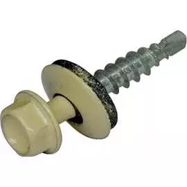 Кровельные саморезы ВИРТУОЗ 4,8х50 мм RAL1015 светло-бежевый 10 шт. 7009