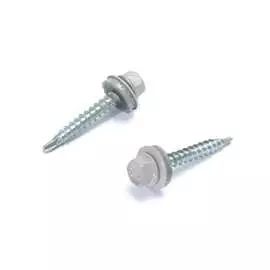 Кровельные саморезы ВИРТУОЗ 4,8х38 мм RAL7004 сигнальный серый 150 шт. 600-05304