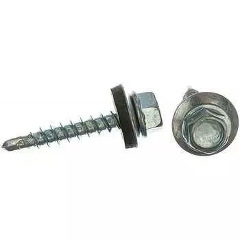 Кровельный оцинкованный саморез качественный крепеж 6,3/90 (40 шт.) 0500207