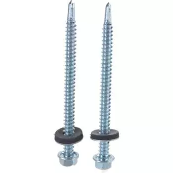 Кровельный оцинкованный саморез качественный крепеж 5,5/76 (50 шт.) 0500191