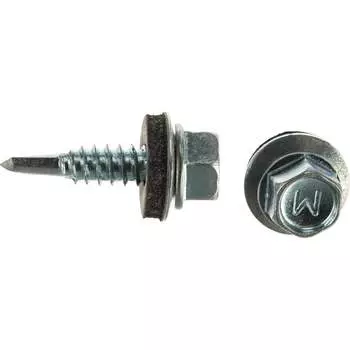 Кровельный оцинкованный саморез качественный крепеж 6,3/25 (110 шт.) 0500193