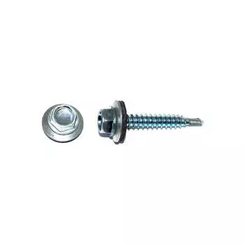 Кровельный оцинкованный саморез КРЕП-КОМП 6,3x70 К (10шт) ск6370мф