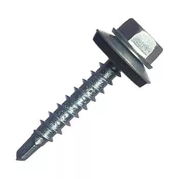 Кровельный оцинкованный саморез по металлу МЕТАЛЛСЕРВИС 5,5x25, 1 кг, ведро мс 1250447