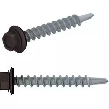 Кровельный оцинкованный саморез STARFIX 4,8x70 мм, 30 шт. SMP2-44491-30