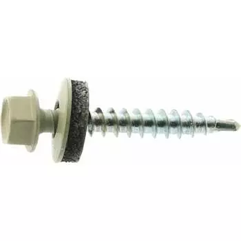 Кровельный оцинкованный саморез STARFIX 4,8x19 мм, RAL 1014, 250 шт. SMC2-106229-250